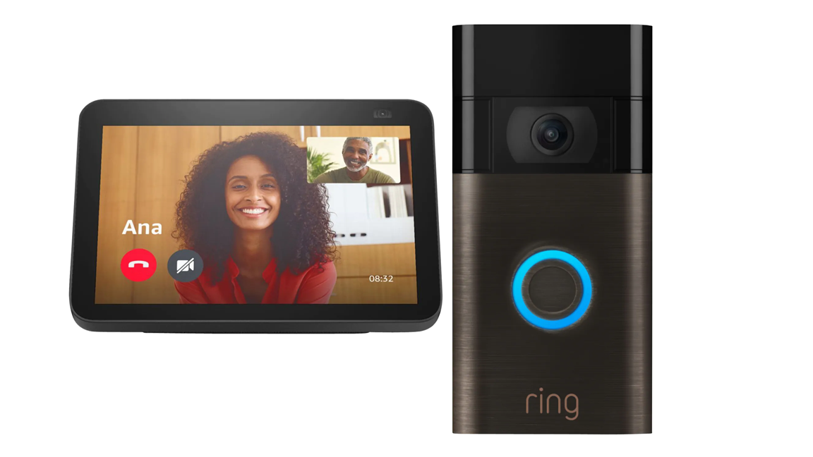 5. Ring Video doorbell and Amazon Echo 8